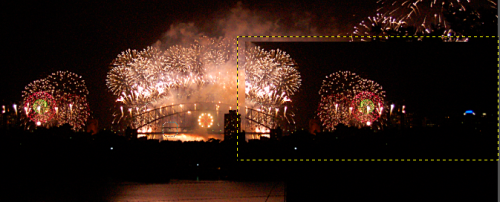 removing obstructions in GIMP