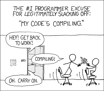 XKCD - compiling