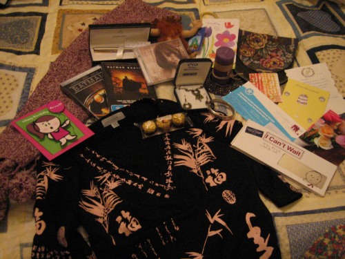 My birthday pressies!