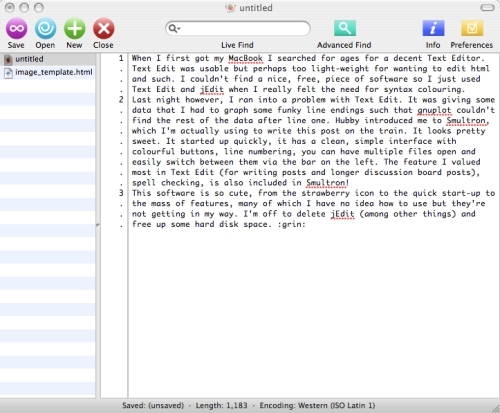 smultron screenshot