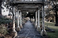 Arched path: processed