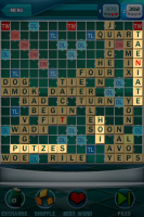 Yep, he got +50 for using all his letters on "taeniate"