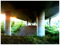 Under the freeway Under the freeway