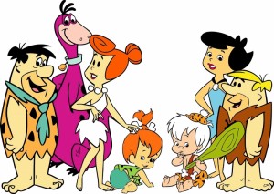 Fred and Wilma Flinstone or Barney and Betty Rubble