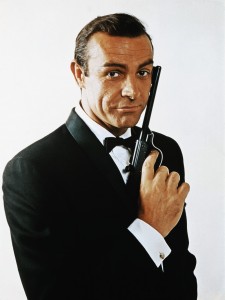 James Bond and a bond girl (if you can choose one)