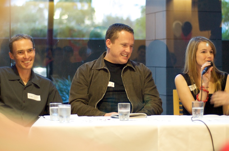 Fervr Launch Panel (left to right) Nick Hood, Dave Miers, Alison opdeVeigh