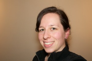 Kristen with flash diffuser