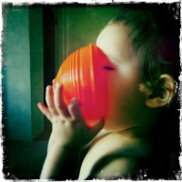 Bella playing