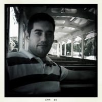 Dave on the Rottnest Island train