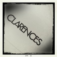 Clarences logo on business card