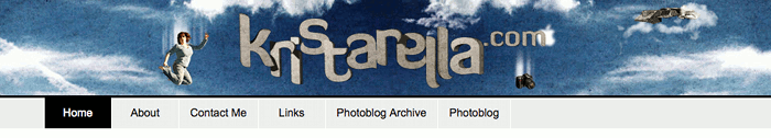 kristarella.com Header