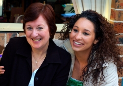 My mum and cousin (May 2008)