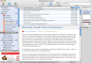 NetNewsWire NetNewsWire screenshot