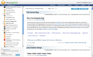 NewsGator NewsGator screenshot