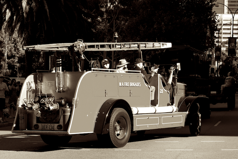 Post image for Firies on Anzac Day