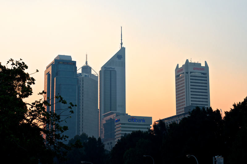 Post image for Smoky sunset in Perth