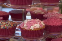 Pink cupcakes